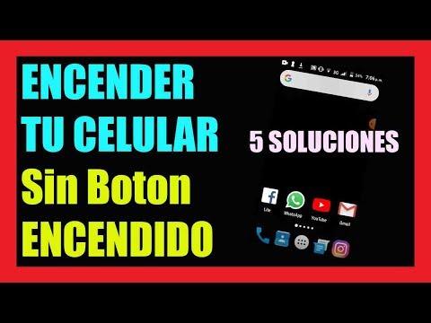Como Prender el Celular sin el Botón de Encendido [Cualquier Modelo] I 5 Soluciones 2025