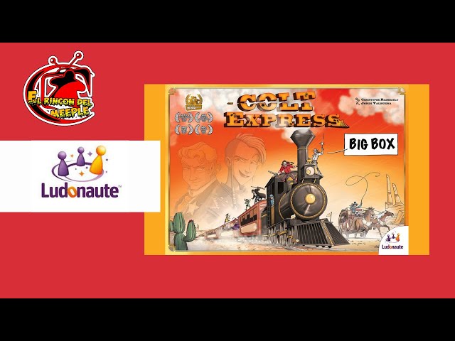 Vídeo relacionado con Asmodee Colt Express - Caja Grande, Juego Familiar, Juego de Estrategia, alemán Multicolor, Colorido 3. Big Box LUDD0020