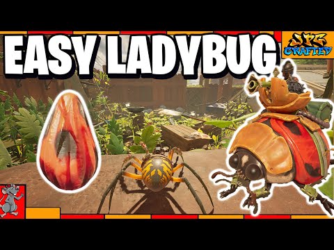 GROUNDED 2 - How To Get The Ladybug Buggy Super Fast! Plus Mint Glob Recipe - Winter Update PTB