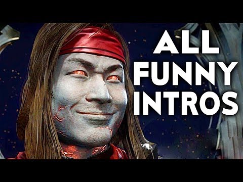 MORTAL KOMBAT 11 ALL Funniest Intro Dialogues MK11 Funny Intros Character Banter Interaction Part 2