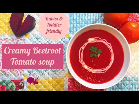 Beetroot Tomato soup | Healthy soup recipes | Winter soup recipes | Soup recipes for weight loss