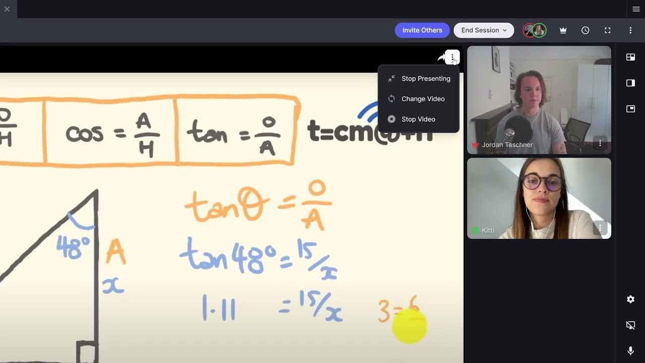 Feature: Shared video (YouTube embed) | Lessonspace Tutorial