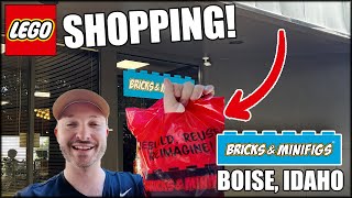 LEGO Shopping! Bricks & Minifigs Boise, Idaho! Store! Overview & Haul!