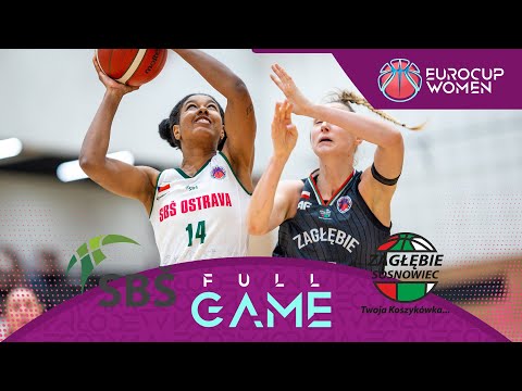 Regular Season | SBS Ostrava v MB Zaglebie Sosnowiec | Full Basketball Game | EuroCup Women 2025-26