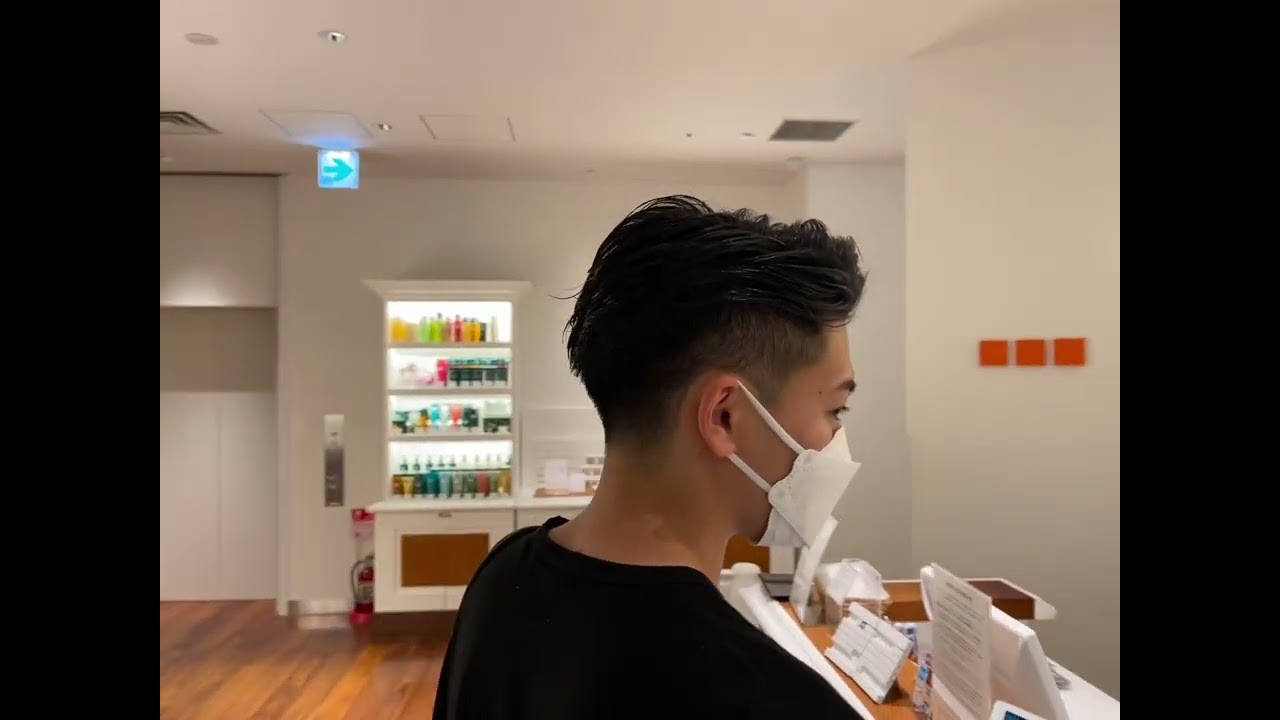 海外風ヘアー　メンズカット