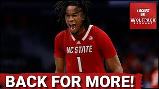 Jayden Taylor Confirms His Return to NC State Basketball! | NC State Podcast