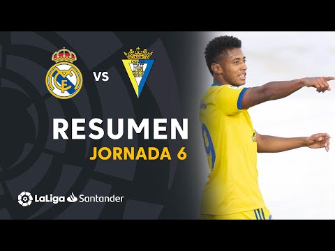 Resumen de Real Madrid vs Cádiz CF (0-1)