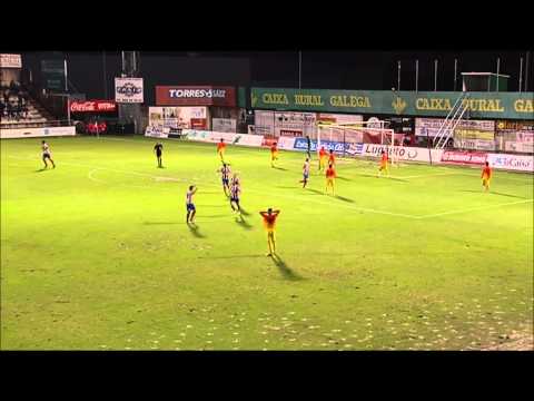 La Liga | Gol de Pablo Álvarez (1-0) en el CD Lugo - FC Barcelona B | 01-12-2012 | J16