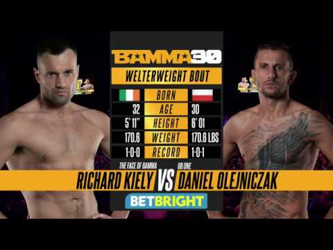Richard Kiely vs Oktawian Olejniczak full fight