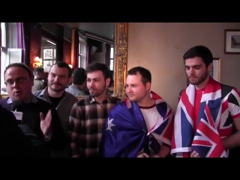 ESCKAZ in London: Vox Pops at the pre-party for Eurovision: You Decide (United Kingdom 2016)