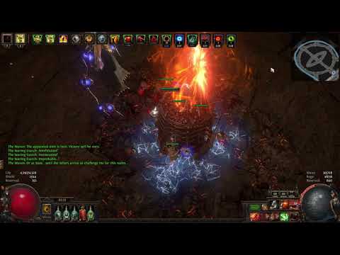 [3.27] Path of Exile - SSF Keepers | Cyclone Shockwave Impale | 17 seconds Uber Exarch