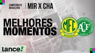 MIRASSOL 1 X 1 CHAPECOENSE | CAMPEONATO BRASILEIRO | MELHORES MOMENTOS | 14ª RODADA