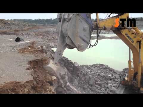 Xcentric Ripper XR120, Limestone Quarry, Birla Cement, India