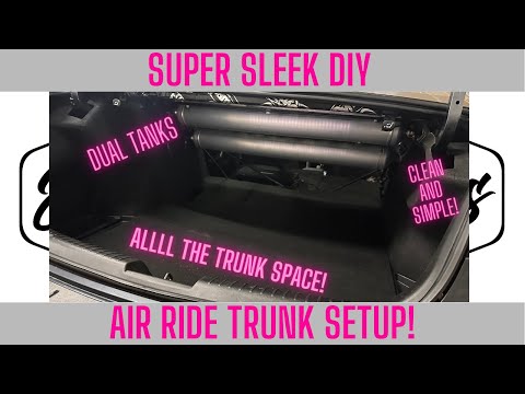 Custom Trunk for Air Ride Setup! | Airlift 3P / Airlift 3H