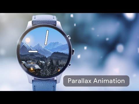 Winter Adventure Watch Face Video