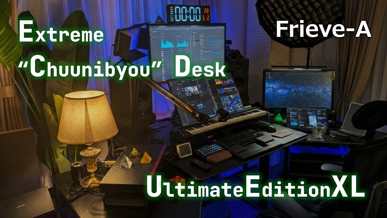 【総額200万円越え】究極のデスク環境ツアー！【6年間の集大成】