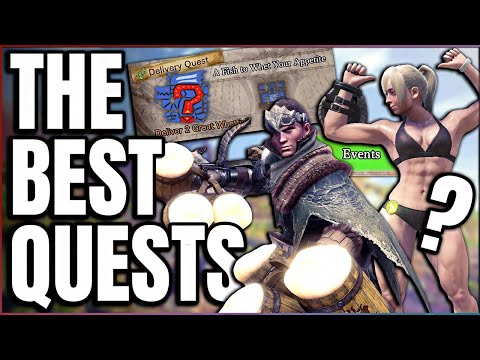 26 IMPORTANT Event Quests Everyone NEEDS to Do in Monster Hunter World - Best Weapons & Armor Guide!