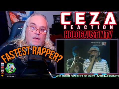 Turkish Rapper Reaction - Ceza - Fastest Rap? - Holocaust MTV - First Time Hearing - Requested