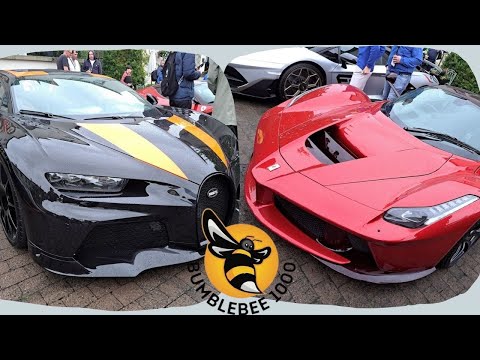 Bugatti Chiron Super Sport 300 & Ferrari LaFerrari & More : Bumblebee1000 Supercars
