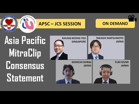 Apsc Jcs2 Asia Pacific Mitraclip Consensus Statement