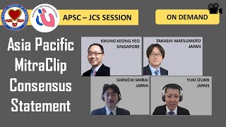 APSC-JCS2 - Asia Pacific MitraClip Consensus Statement
