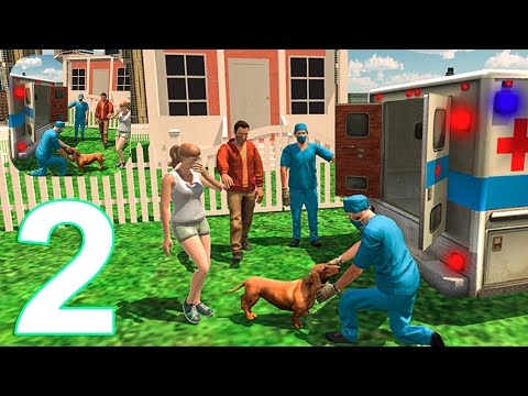 Injured Dog Rescue Simulator 3D Gameplay Walkthrough Part 2 Level 6-12 (IOS/Android)