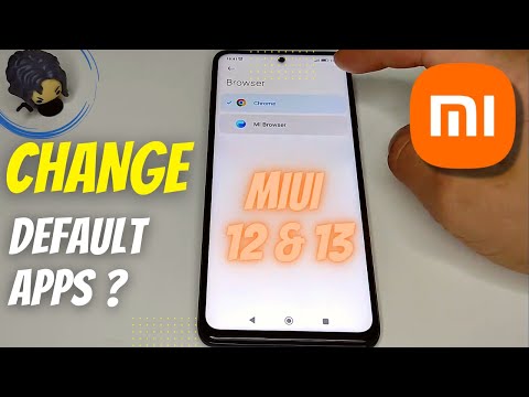 How to change default apps on Xiaomi, Redmi phones [MIUI 12 and 13]