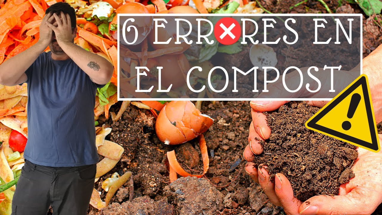 6 ERRORES más habituales con el COMPOST casero 🪴