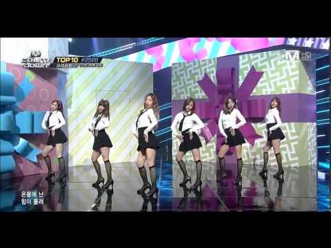 [HD720p]140410 Apink - Mr.Chu[Comeback Stage]@M! Countdown