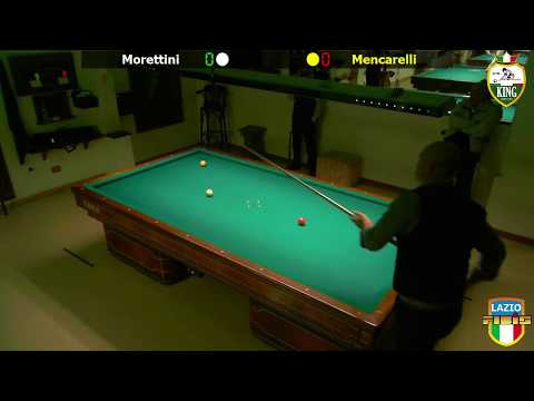 Mencarelli vs Morettini Semi - Poule Finale Regionale 1^Cat 2017/18 - CSB King Ostia 22/04/2018