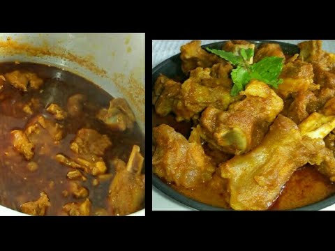 Spicy Mutton Gravy / How to make Spicy Mutton Gravy without coconut / Mutton Gravy In Kannada Video