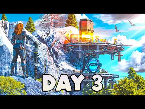 The ARK Sky Base That Made Me A Rich SOLO On Day 3!