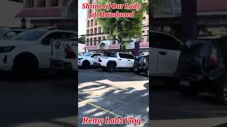 Very clean and super wide parking area || Our Lady of Abandoned Marikina city #short #shrine #church