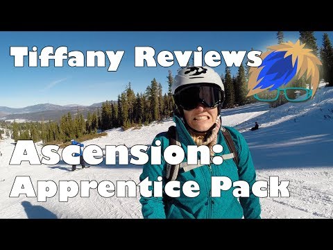 Tiffany Reviews Ascension Apprentice Pack – while snowboarding down a mountain