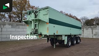 Semi-reboque basculante ATM OKS 13/27B 43m3 Lift + 2x Steering Axle | Imagem 2 - Autoline