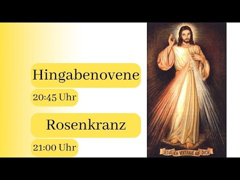 22.01.2023 20:45 Uhr Novene / 21:00 Uhr Rosenkranz  - Erlöserkirche Lustenau Rheindorf