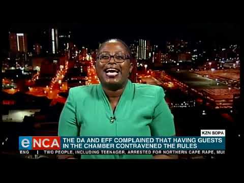 Drama at KZN SOPA