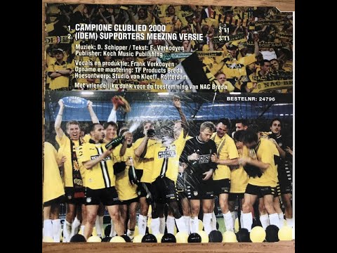 campione - frank verkooijen met tekst #nac #nacbreda