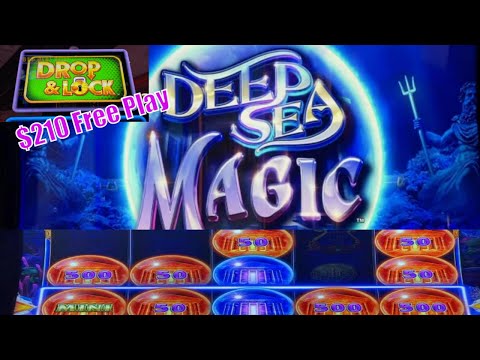 ★BEAUTIFUL DROP & LOCK BONUS !★DEEP SEA MAGIC (SG) Slot☆$210 Slot Free Play☆彡栗スロ San Manuel