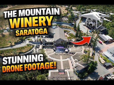 Saratoga Mountain Winery Flyover