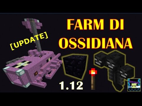 [PRIMA SU YT ITALIA] FARM DI OSSIDIANA CON WITHER UPDATE 1.9-1.13 [ITA]