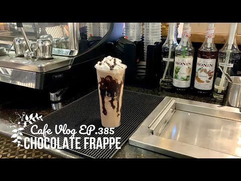 Cafe Vlog EP.385 | Chocolate Frappe | Frappe Drinks | Chocolate drinks