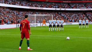 10 Legendary Curved Free Kicks That SHOCKED the World