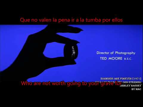 Shirley Bassey, Diamonds Are Forever/Intro (1971)/ subtitulado inglés español 007 OST