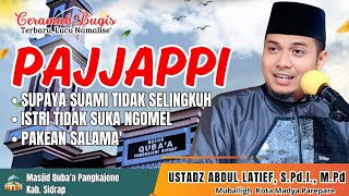 Download lagu CERAMAH BUGIS TERBARU LUCU NAMALISE' || USTADZ ABDUL LATIEF,S.Pd.I.,M.Pd || PAJJAPPI mp3