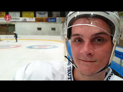 Hokejisté Trutnova po prvním tréninku na ledě