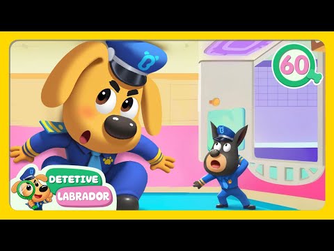 A Casa de Cabeça pra Baixo ✨ Historinha Engraçada do Detetive Labrador 🔍 1 Hora 🎬 Compilação