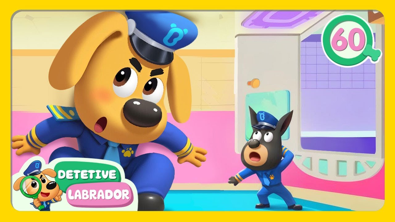 A Casa de Cabeça pra Baixo ✨ Historinha Engraçada do Detetive Labrador 🔍 1 Hora 🎬 Compilação