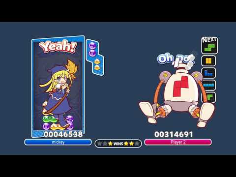 [Puyo Puyo Tetris AI] Zetris vs mickey (9)