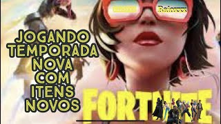 jogando FORTNITE com itens NOVOS na nova TEMPORADA